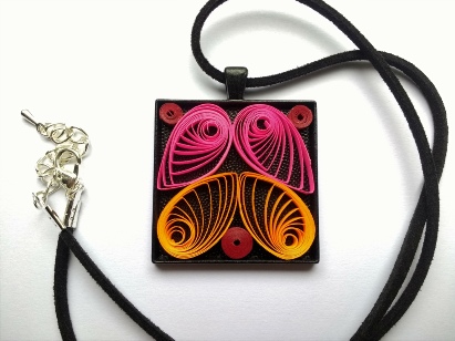 Quilled Paper Pendant